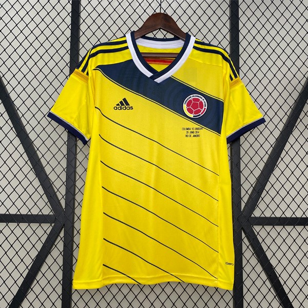 Tailandia Camiseta Columbia 1ª Retro 2014